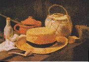 Vincent Van Gogh Still Life with Straw Hat oil